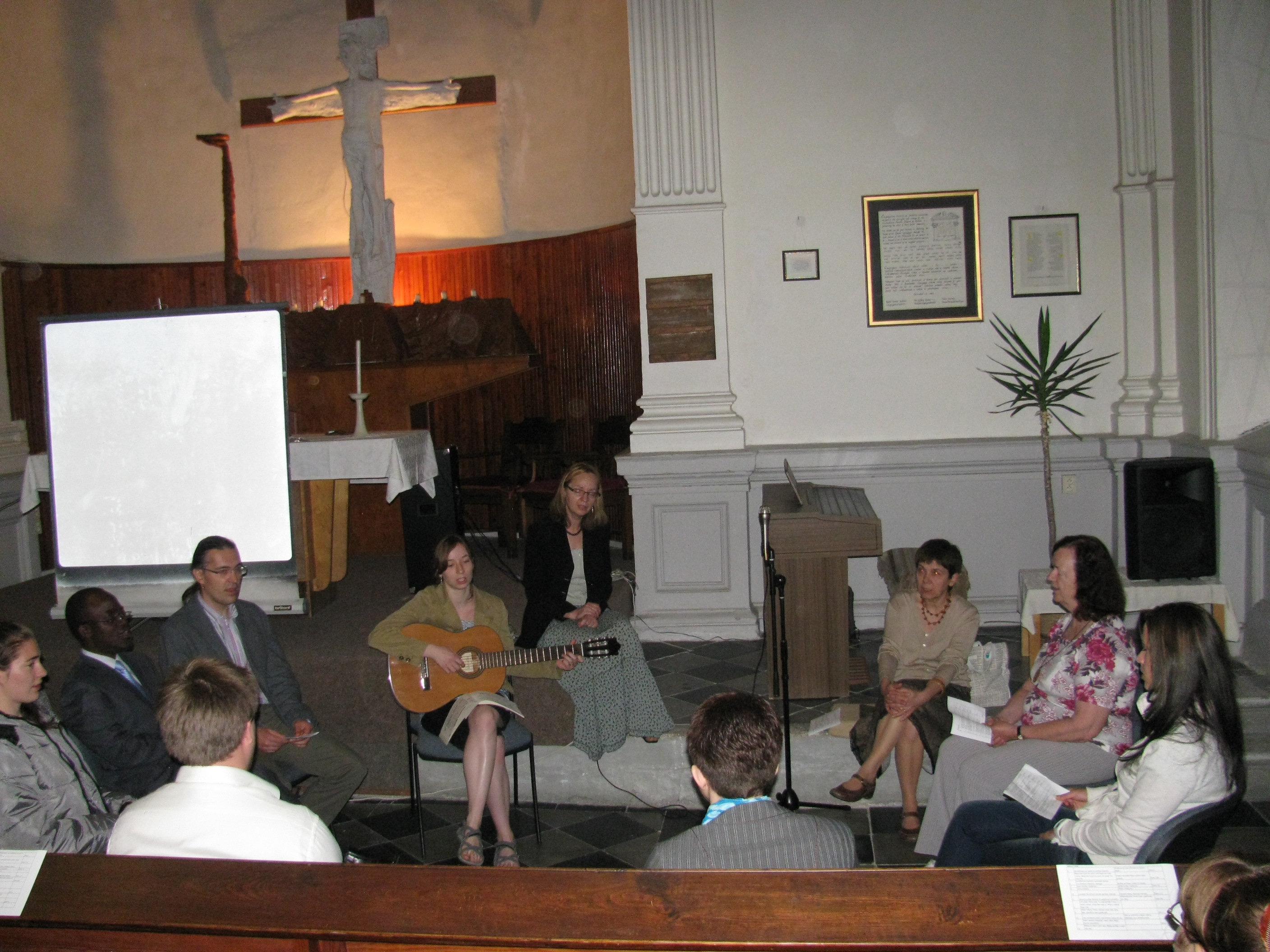 Husův sbor při noci kostelů 2014