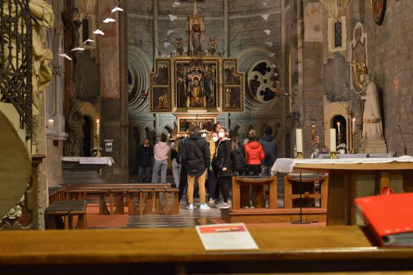 Noc kostelů v Třebíči (bazilika)