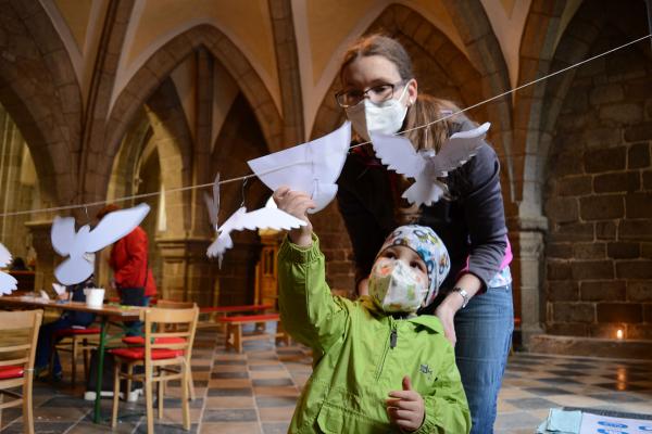 Noc kostelů v Třebíči (bazilika)