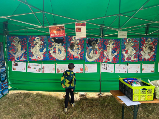 Bžany-Hradiště, kostel sv. Vavřince