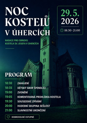 Pozvánka na Noc kostelů 2026