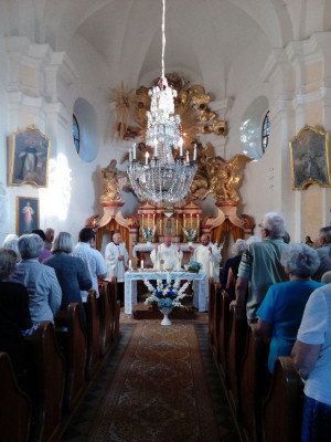 Vilémov u Šluknova, kaple Nanebevzetí Panny Marie