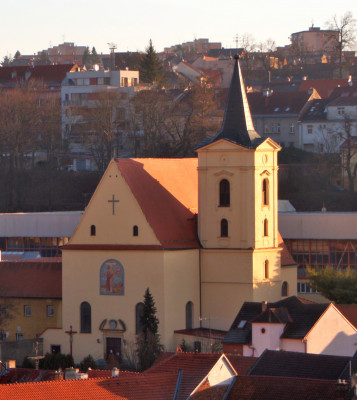 Třebíč-Jejkov, kostel Proměnění Páně
