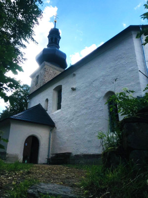 Bezvěrov-Krašov, kostel sv. Ondřeje