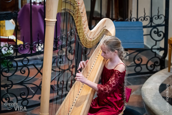 Harfový koncert / Autor fotografie: Lucie Hornikova - Člověk a víra