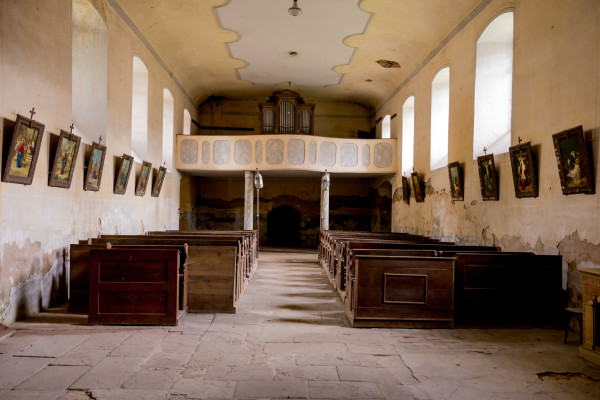 Děkov, kostel Narození sv. Jana Křtitele