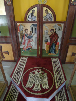 královské dveře / dveře do oltářního prostoru