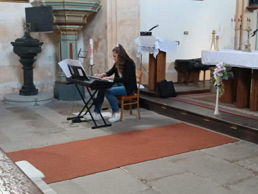 Mladá umělkyně Veronika Sedláková