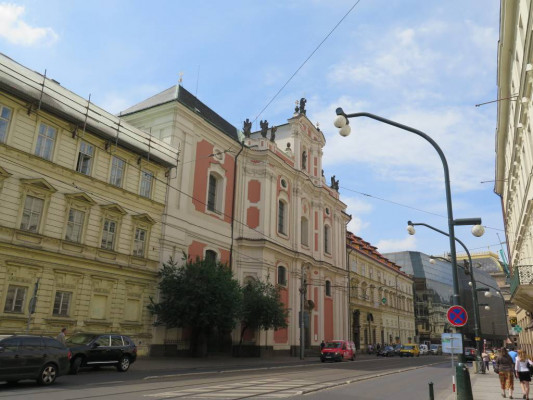 Praha 1 - Nové Město, kostel sv. Voršily