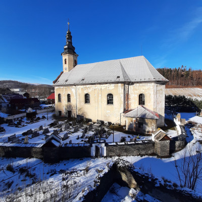 Kostel sv. Mikuláše v Hynčicích / Autor fotografie: Jakub Ivánek