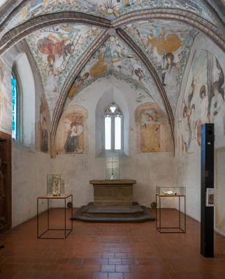 Kaple sv. Jana Křtitele navazuje na Zdíkův palác,  / Autor fotografie: Foto: MUO – Markéta Lehečková