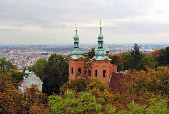 Praha 1 - Malá Strana, katedrální chrám sv. Vavřince
