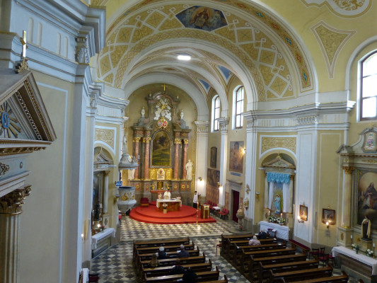 Kostel sv. Jiljí  / Vnitřní prostor kostela / Autor fotografie: Marek Telička