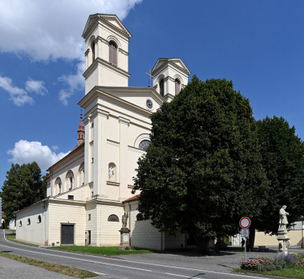 Bučovice, kostel Nanebevzetí Panny Marie