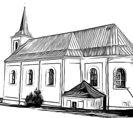 Kostel sv. Anny kresba