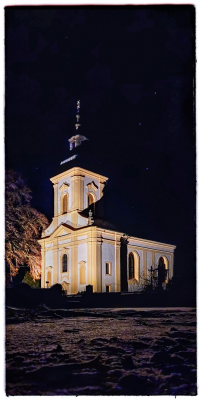 Kostel Nanebevzetí Panny Marie Pňov-Předhradí / Autor fotografie: Marcel Ontl