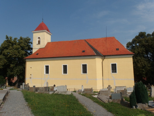 Kroměříž-Zlámanka, kostel sv. Jiří / Kroměříž-Zlámanka, kostel sv. Jiří