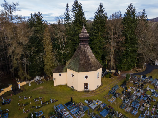 Kaple sv. Máří Magdaleny na Brádle / Autor fotografie: Lukáš Krajíček