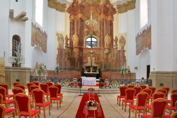 Kostel Zvěstování Panně Marii / Interiér / Autor fotografie: Václav Podestát