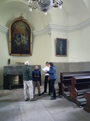 Třebechovice pod Orebem, kostel Božího Těla, hřbitovní