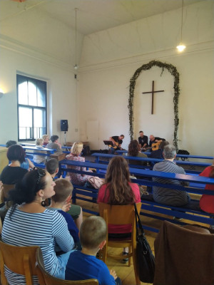 Vystoupení folkrokové skupiny BALDABAND