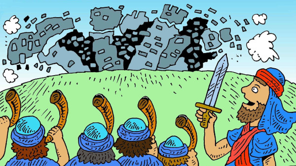 Jozue a Jericho / Autor fotografie: Richard Gunther