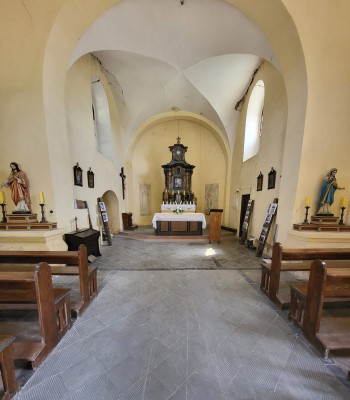 Třebenice-Medvědice, kostel sv. Kateřiny