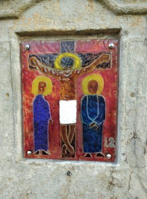 Jedno ze zastavení Křížové cesty smíření / Autor fotografie: Dětřichovský okrašlovací spolek