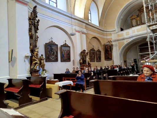 Přibyslav, kostel Narození sv. Jana Křtitele