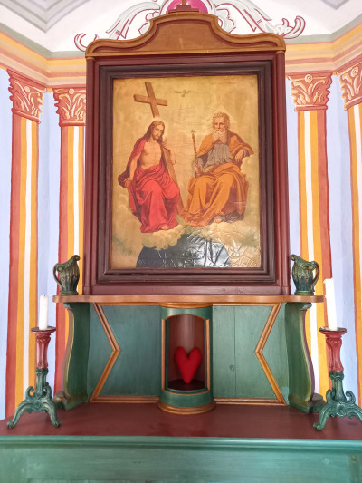 Škvořetice, kaple Nejsvětější Trojice