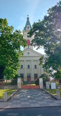 Krabčice, evangelický kostel