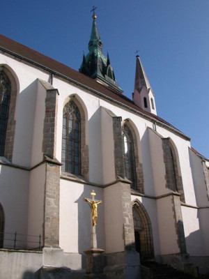 Jindřichův Hradec, kostel Nanebevzetí Panny Marie