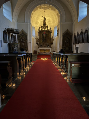 Hrusice, kostel sv. Václava