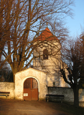 Divišov-Měchnov, kostel sv. Martina