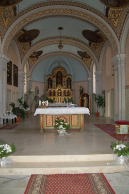 Starovice / interiér kostela