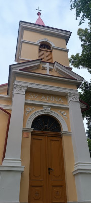 Chotěboř-Dolní Mlýn, kostel sv. Anny