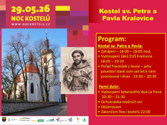 Kralovice, kostel sv. Petra a Pavla