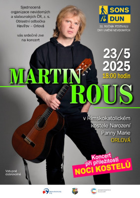Koncert Martin Rous