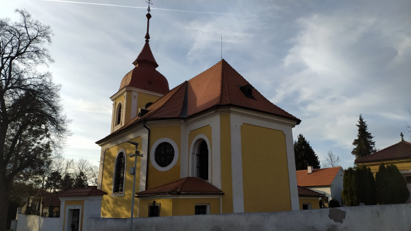 Zdiby, kostel Povýšení sv. Kříže