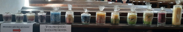 Svíčky skleničkové / Autor fotografie: Renáta Plačková