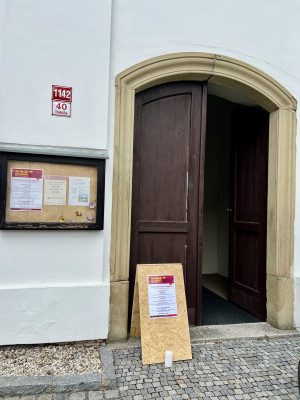 Rousínov, kostel Cyrila a Metoděje (bývalá synagoga)