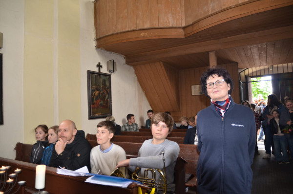 Bžany-Hradiště, kostel sv. Vavřince