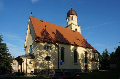 Liberec-Dolní Hanychov, kostel sv. Bonifáce