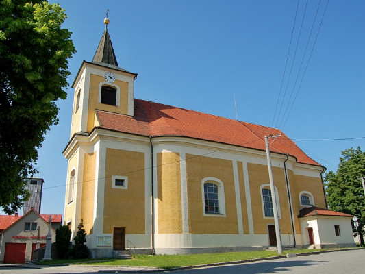 Drahany, kostel sv. Jana Křtitele