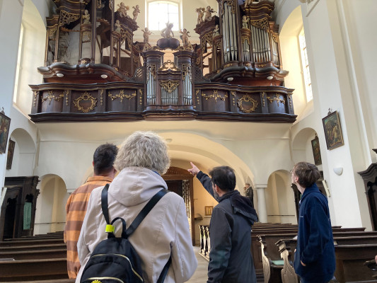 Komentovaná prohlídka varhan / Autor fotografie: Ondřej Vaněček