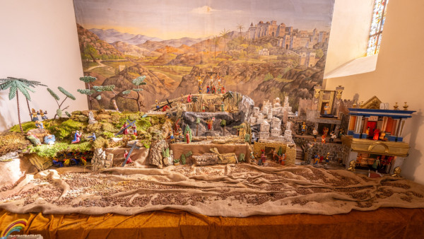 Velikonoční betlém - kostel sv. Jakuba Jihlava 