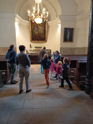 Třebechovice pod Orebem, kostel Božího Těla, hřbitovní