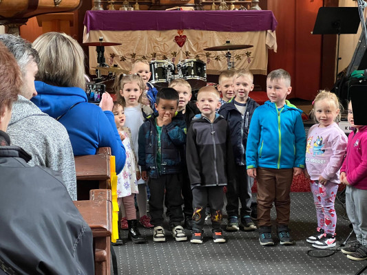 Bžany-Hradiště, kostel sv. Vavřince