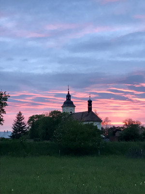 Kostel Nanebevzetí Panny Marie v Pňově-Předhradí / kostel květen 2019 / Autor fotografie: lebe
