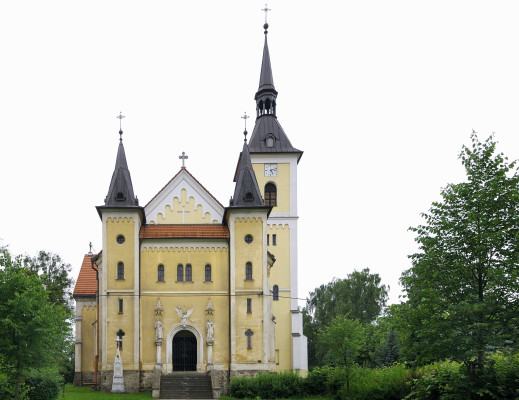 Ostrava-Michálkovice, kostel Nanebevzetí Panny Marie